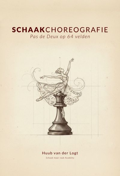 Omslag van Schaakchoreografie: Pas de Deux op 64 velden